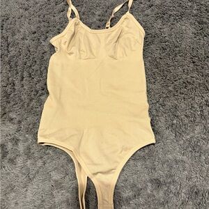 Women's Tan Bodysuit